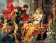 Peter Paul Rubens Marte e Rea Silvia oil on canvas